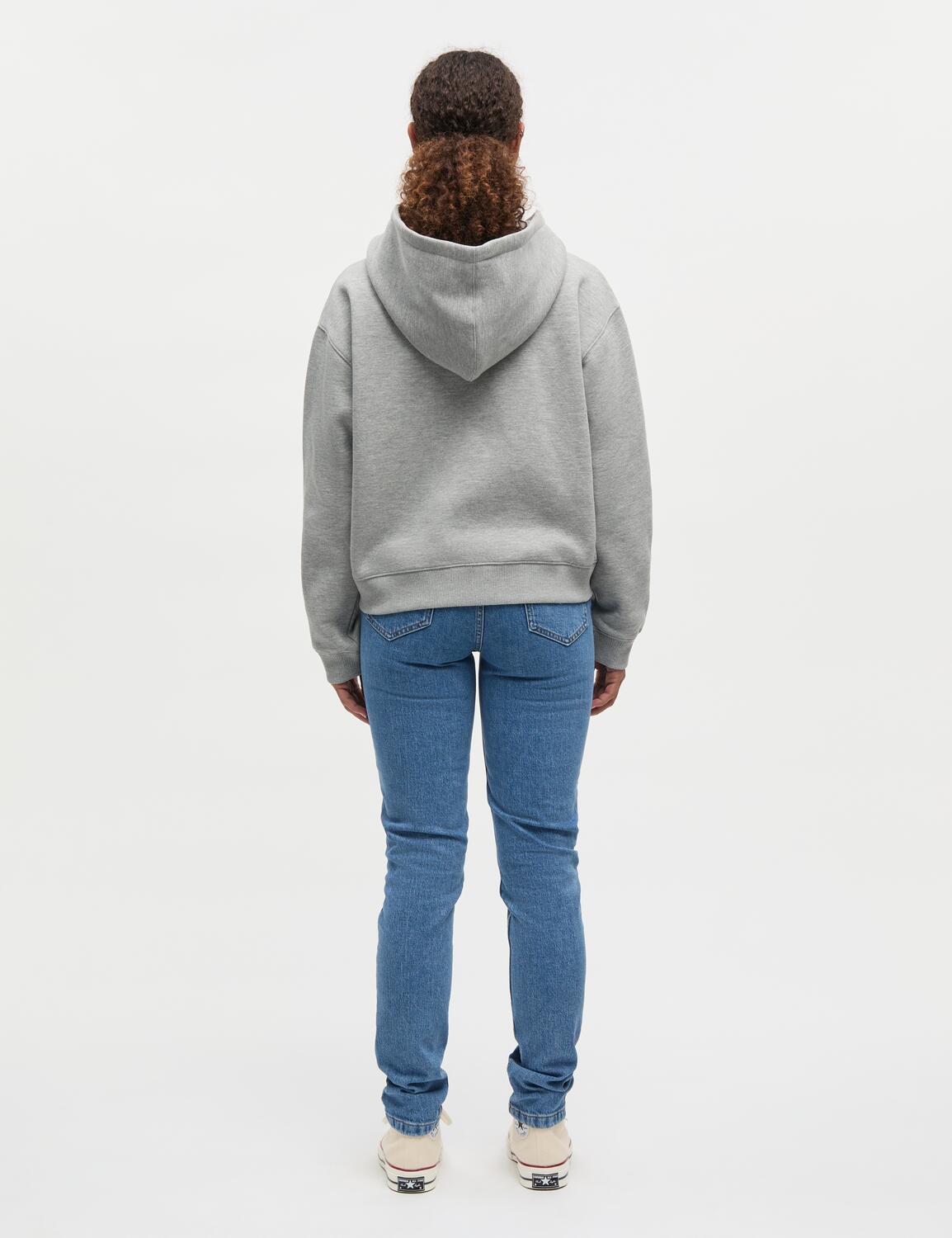 Standard Bobo hoodie - Grey Melange